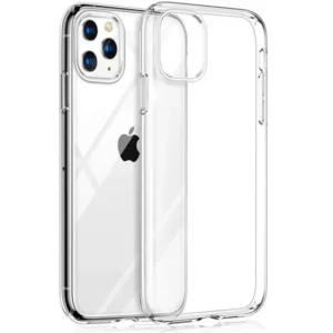 Apple iPhone 17, Szilikon tok, átlátszó