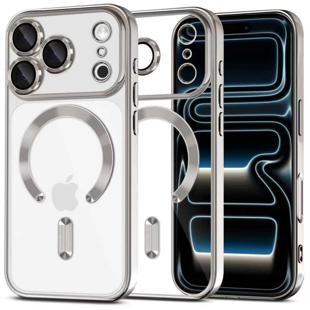 Tech-Protect MagFlex MagSafe Ütésálló Tok iPhone 17 Pro Max készülékhez - Ezüst