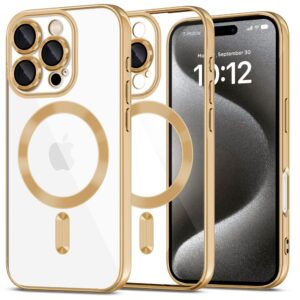 Tech-Protect MagFlex Arany MagSafe tok – iPhone 16 Pro