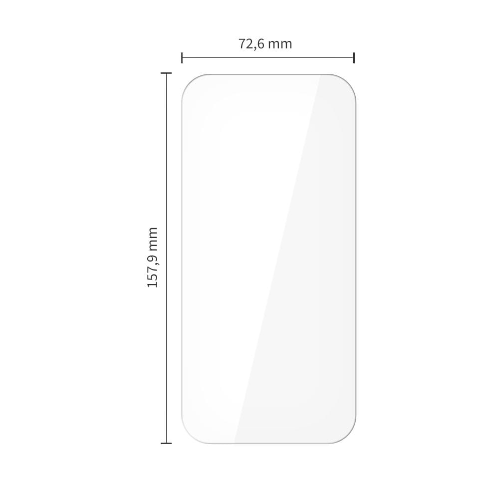Tech-Protect Kijelzővédő Edzett Üveg 10 darabos csomag iPhone 16 Pro Max / 17 Pro Max készülékhez - Image 2