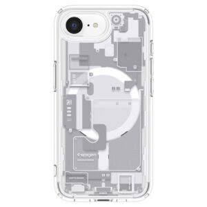 Spigen Ultra Hybrid MagFit Apple iPhone 17e / iPhone 16e tok, MagSafe, Zero One, fehér