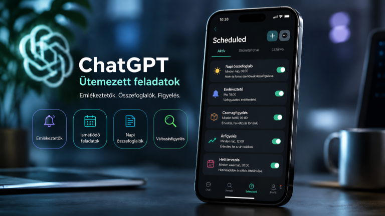 A ChatGPT már emlékeztet és figyel is: új ütemezett feladatok érkeztek