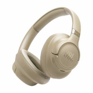 JBL Tune 730BT bézs Bluetooth fejhallgató háromnegyedes nézetben