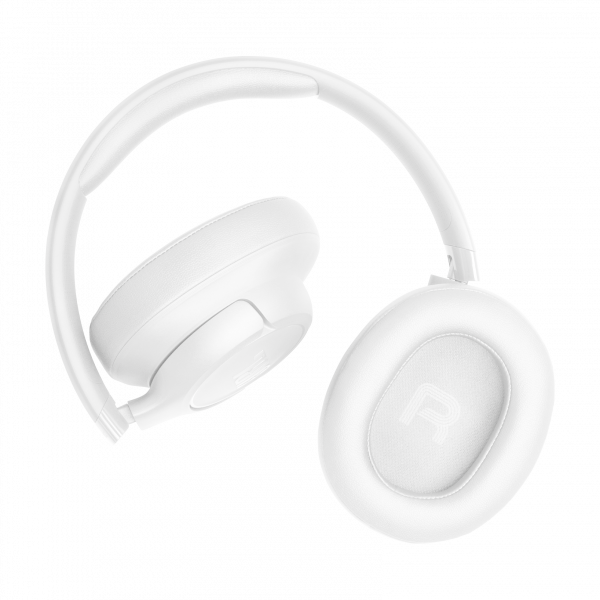 JBL Tune 730BT fehér fejhallgató elforgatott fülkagylókkal