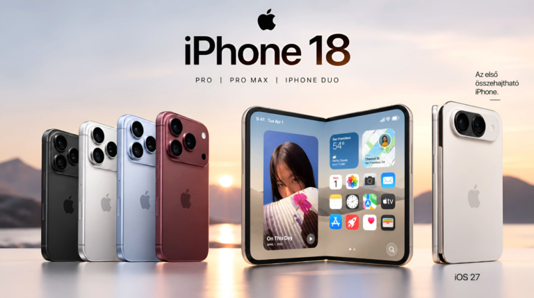 iPhone 18 Pro, Pro Max és iPhone Duo: magyar árak, megjelenés és újdonságok